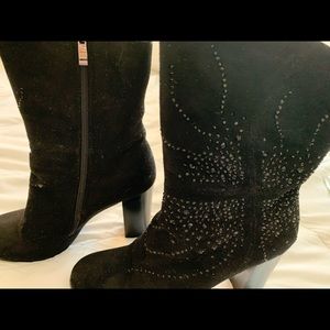 Patricia half calf dressy boots size 9 (4” heels)